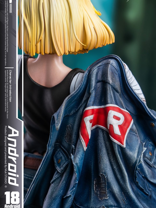 MUK Studio Dragon Ball Android 18 Femme Fatale Hot Sexy 1/4 Statue